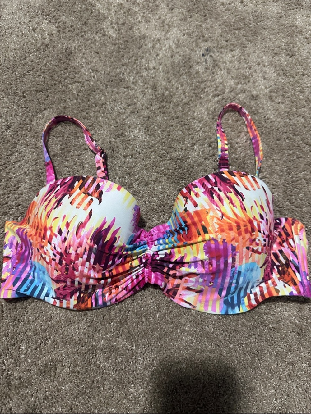 Sunseeker Printed Underwire Swim Top